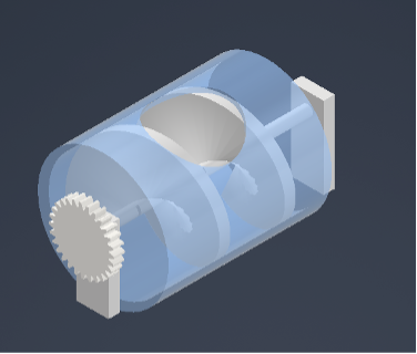 CAD isometric view